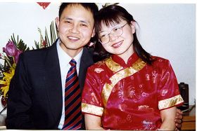 曹东和妻子杨小晶