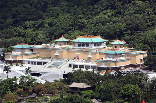 图1：位于台北市外双溪的国立故宫博物院（简称台北故宫），是中国大陆游客参访的热门景点之一。