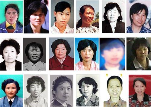 '被辽宁省女子监狱迫害致死的部份法轮功学员'
