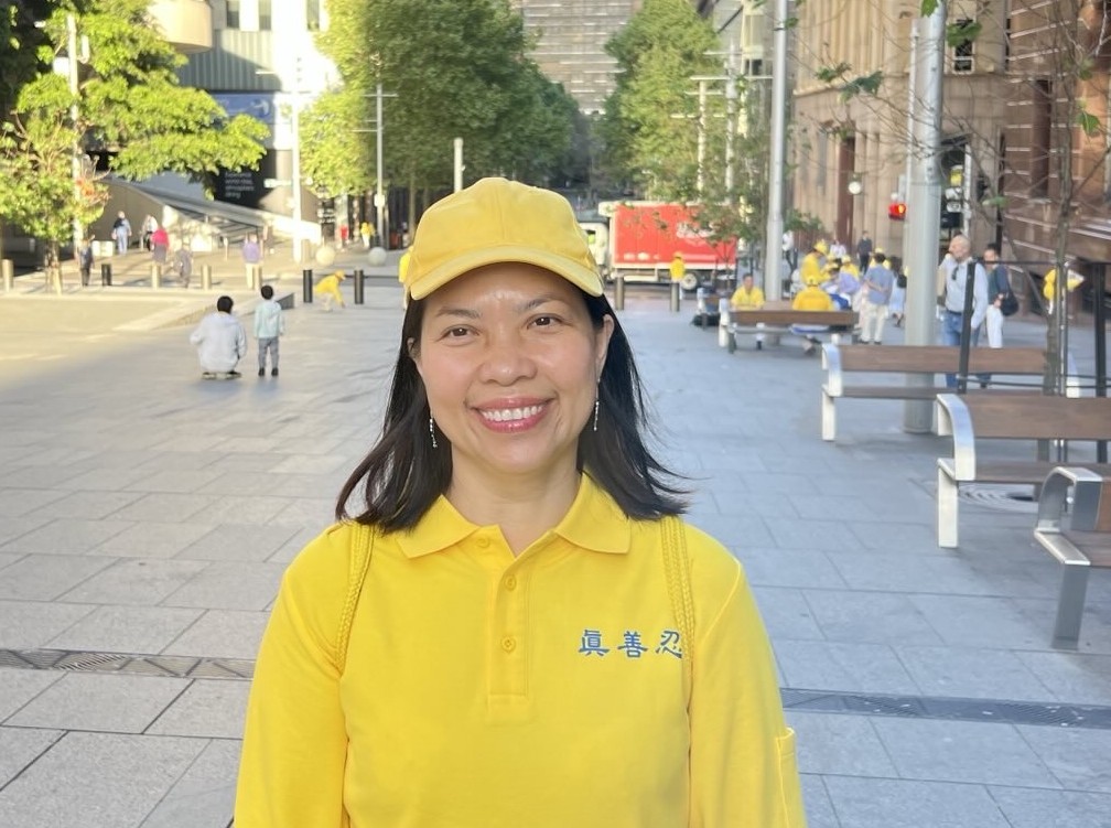 图11:来自南澳的法轮功学员瑤(Thoa)。