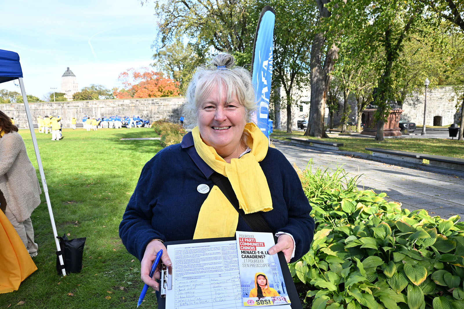 图16:法轮功学员娜塔莉。