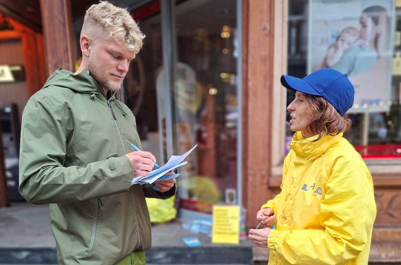 '图8:拉多斯瓦夫•贾兹谴责中共活摘器官,“这是无法接受的犯罪行为”。'